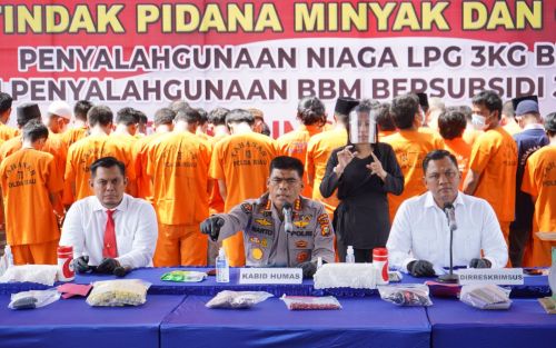 Pengoplos LPG Subsidi Ditangkap Polda Riau, Raup Untung Rp 500 Juta