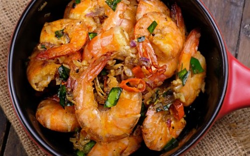 Resep Udang Goreng Bawang Putih, Sangat Simple 