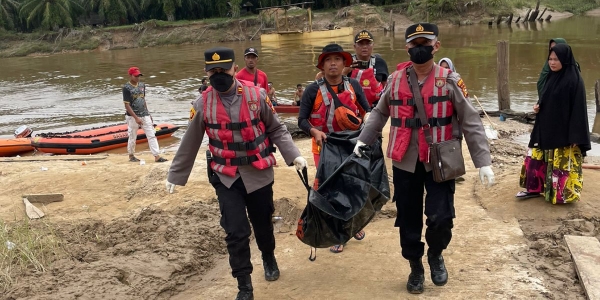 Dua Hari Hilang, Balita Tenggelam di Sungai Rokan Ditemukan Meninggal