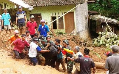 Sudah 7 Orang Tewas Akibat Korban Longsor Purworejo