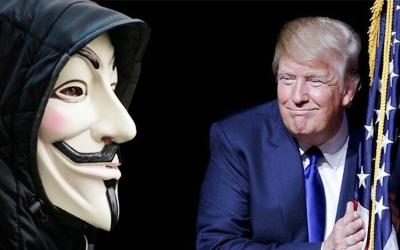 Anonymous Jadikan Donald Trump sebagai Target Serangan