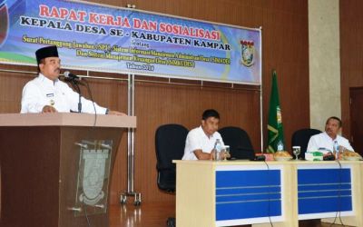 Jefry Noer Himbau Kades Paham Aturan dan Administrasi