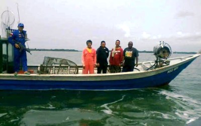 Kapal Nelayan Malaysia Tertangkap Mencuri Ikan di Riau