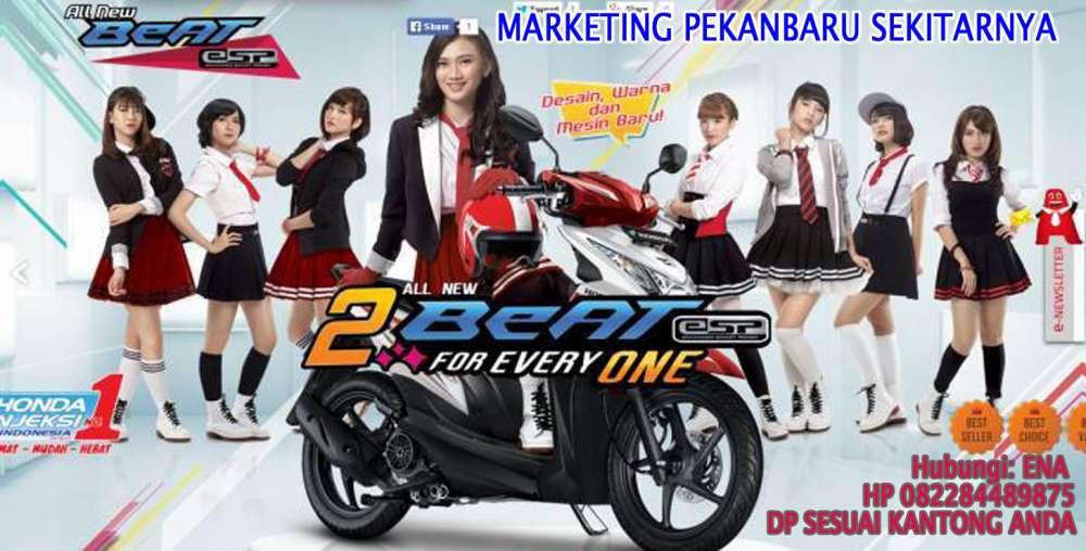 Honda Beat Pekanbaru DP Termurah