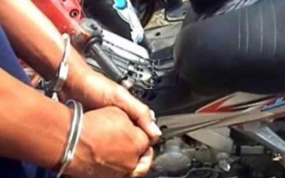 Maling Motor Ini Nekat Beraksi di Polda Metro Jaya