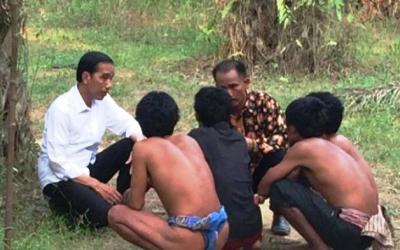 Istana Bantah Pertemuan Jokowi dan Suku Anak Dalam Direkayasa