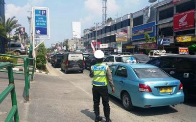 Jelang Lebaran, Kota Pekanbaru Mulai Macet