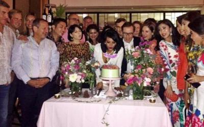 Farah Quinn Rayakan Ulang Tahun Bareng Dubes