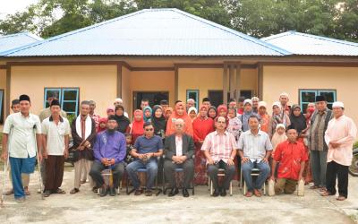 Wakil Presiden DMDI Berkunjung ke Rumah Saudara Baru