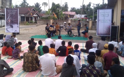 Remaja Mesjid Pasir Pengaraian Gelar Ngabuburit Akustik