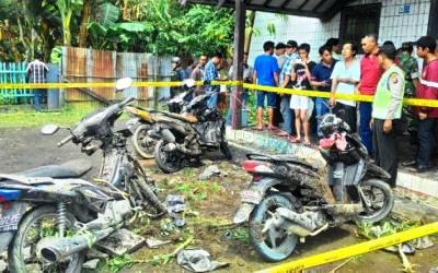 Bom Meledak di Samarinda, Empat Orang Terluka