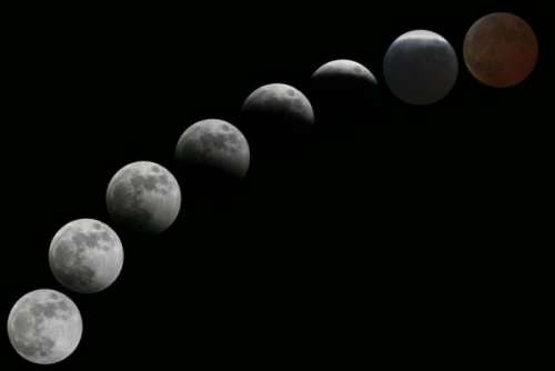 Penampakan Gerhana Bulan Total, Ini Waktu Munculnya