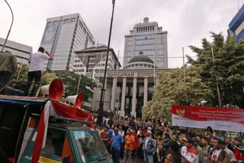 Prabowo Hadiri Sidang MK, Sampaikan Kecurangan Pilpres