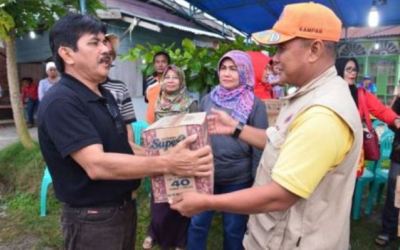 Ratusan Rumah Warga Buluh Cina Kampar Terendam Banjir