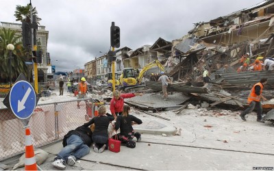 Gempa di Selandia Baru 2 Orang Tewas