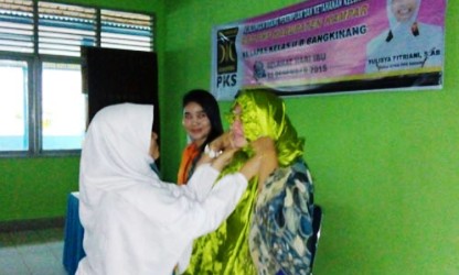 Ibu DPD PKS Kampar Kunjungi Terpidana Perempuan