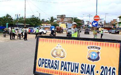Polres Rohul Gelar Apel Pasukan Ops Siak 2016