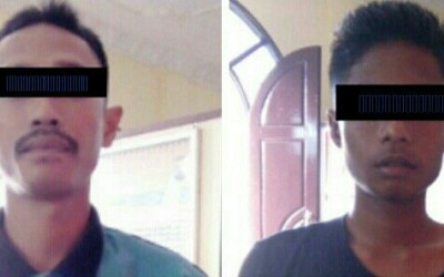 Diduga Pungli, 2 Pria Ditangkap Polisi di Tambusai Utara