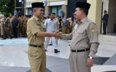 Jefry Noer Pimpin Apel Pasca Libur Lebaran