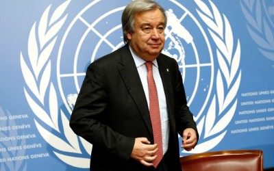 PBB Tunjuk Antonio Guterres Menjadi Sekjen Baru