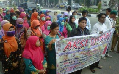 Ratusan Honorer K2 Pemprov Riau Terancam