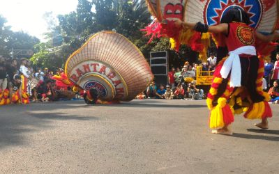 Atraksi Reyog Ponorogo di Car Free Day Tuai Dukungan