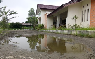 Puskesmas Langkahan Terkesan Tak Terurus