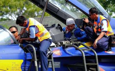 Ini Kronologi Jatuhnya Jet Tempur T-50