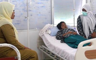 Sekolah Dikepung Asap Karhutla, Puluhan Siswa Pingsan