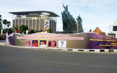 Jikalahari Desak KPK Tetapkan 20 Korporasi jadi Tersangka