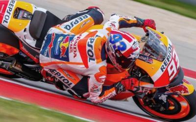 Marquez Sempurna, Rossi dan Dovizioso Gagal Finis