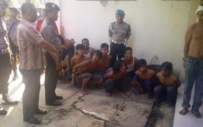 39 Orang Massa Ormas Pelaku Bentrok Diamankan Polisi