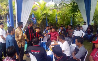 Ardo Ikut Daftar Bakal Calon Bupati Kampar dari Partai Demokrat