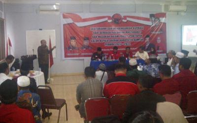 PDIP Sillaturrahim dengan Kandidat Balon Bupati Kampar