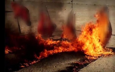 Coba Kabur, ISIS Bakar 15 Orang Hidup-hidup