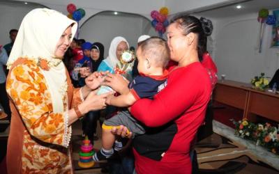 Lomba Balita Sehat, Hj Embung: ASI Makanan Balita Terbaik