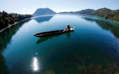 Panorama Alam Danau Gunung Tujuh Tertinggi Seasia Tenggara di Jambi