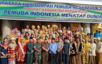 Plt. Bupati Rohul Pimpin Upacara Peringatan Sumpah Pemuda