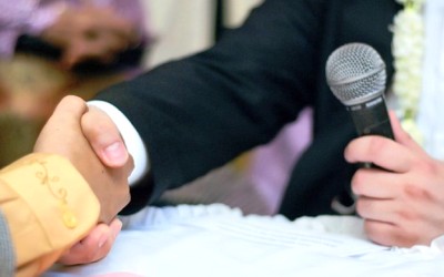 Pria Ini Ditangkap Saat Sedang Ijab Kabul