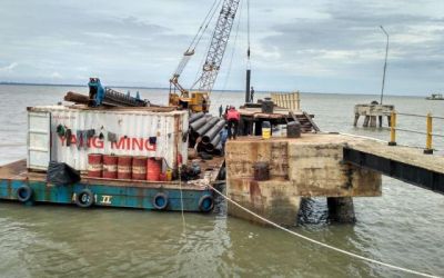 Jum'at Dermaga I Pelabuhan Roro Kembali Beroperasi