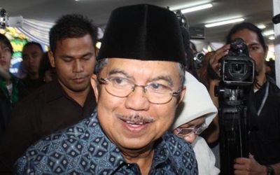 JK Hadiri Penyerahan RS Indonesia di Gaza 