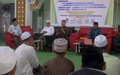 Pengurus Masjid Istiqomah Gelar Sosialisasi Zakat