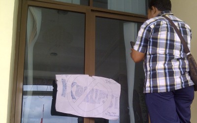 Peringati HAKI, Mahasiswa Minta Dewan Tak Korupsi