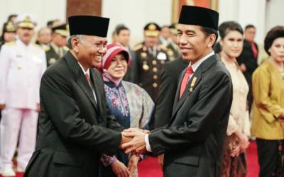 Jokowi Titip Negera kepada Pimpinan Baru KPK