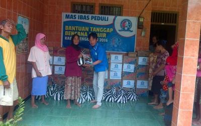 Ibas Kirim Bantuan Korban Banjir Bandang Trenggalek