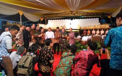 Ultah Ponorogo, Ibas Sempat Hadiri Pagelaran Wayang Kulit