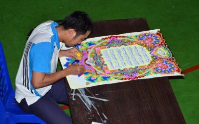 Tiga Cabang Khat Qur'an Kafilah Bengkalis Lolos ke Final