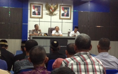 Plt Bupati Rohul Adakan Pertemuan Tertutup Dengan Warga Bonai