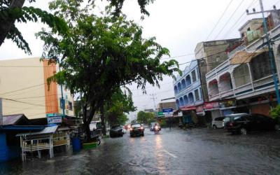 Saluran Tertutup Salah Satu Penyebab Banjir Kota Bengkalis