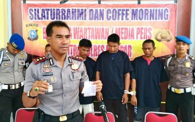 Polres Kampar Tangkap 10 Tersangka Kasus Narkoba